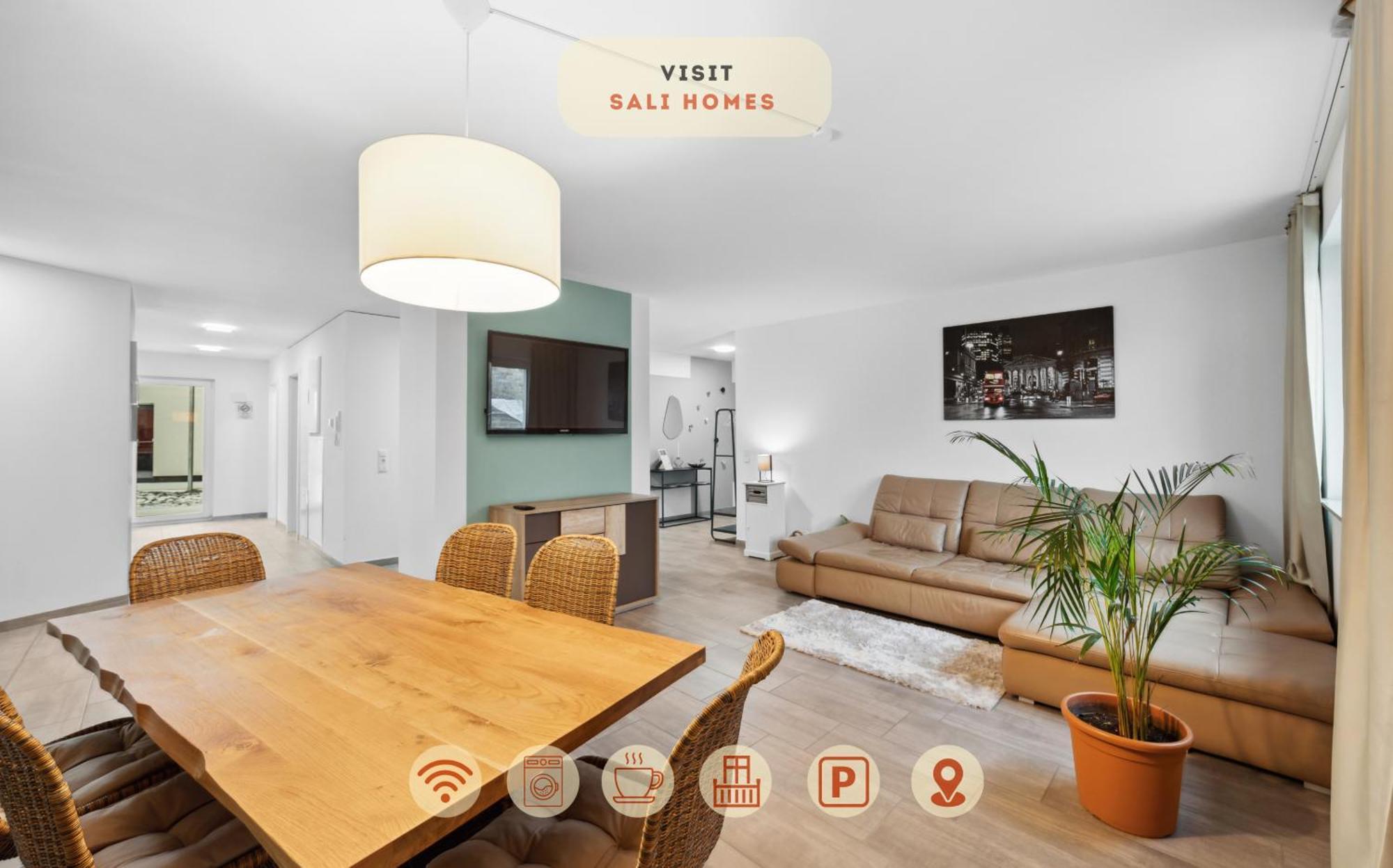 Sali Homes Spacious Apartment With Terrace In City Center Bayreuth Eksteriør billede